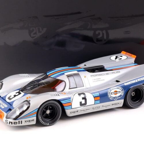 1:12 Minichamps Porsche 917K Martini & Rossi Racing Elford Winners Sebring 12h 1971