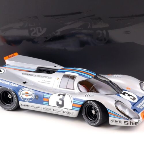1:12 Minichamps Porsche 917K Martini & Rossi Racing Elford Winners Sebring 12h 1971