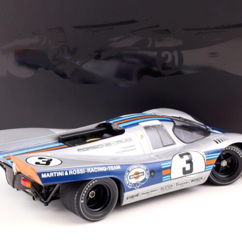 1:12 Minichamps Porsche 917K Martini & Rossi Racing Elford Winners Sebring 12h 1971