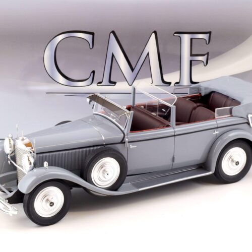 1:18 CMF Mercedes 770K Cabriolet Kaiser Wilhelm II grey RHD 1931 CMF18071