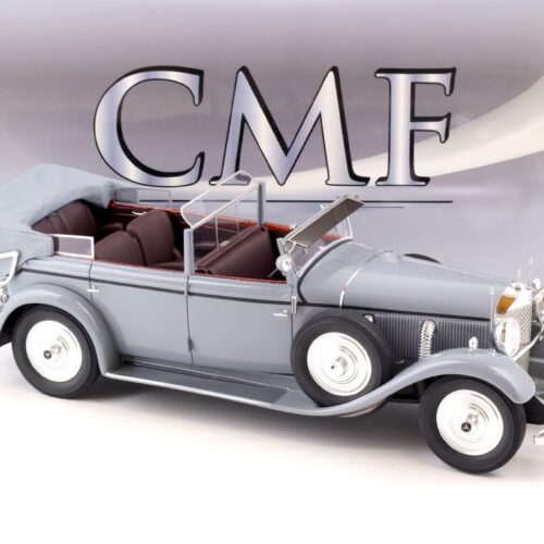1:18 CMF Mercedes 770K Cabriolet Kaiser Wilhelm II grey RHD 1931 CMF18071