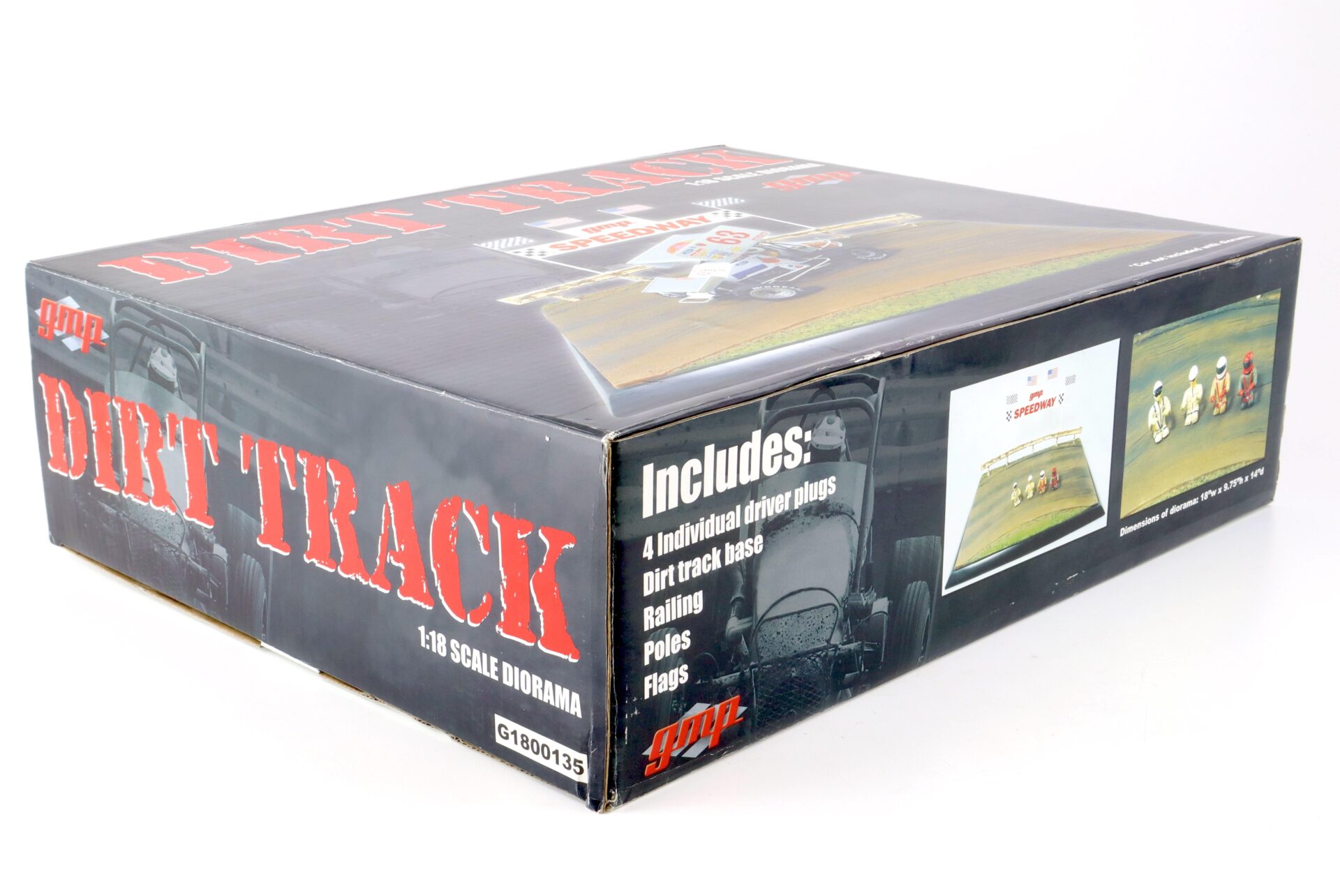 1:18 GMP Scale Diorama Dirt Track Speedway G1800135