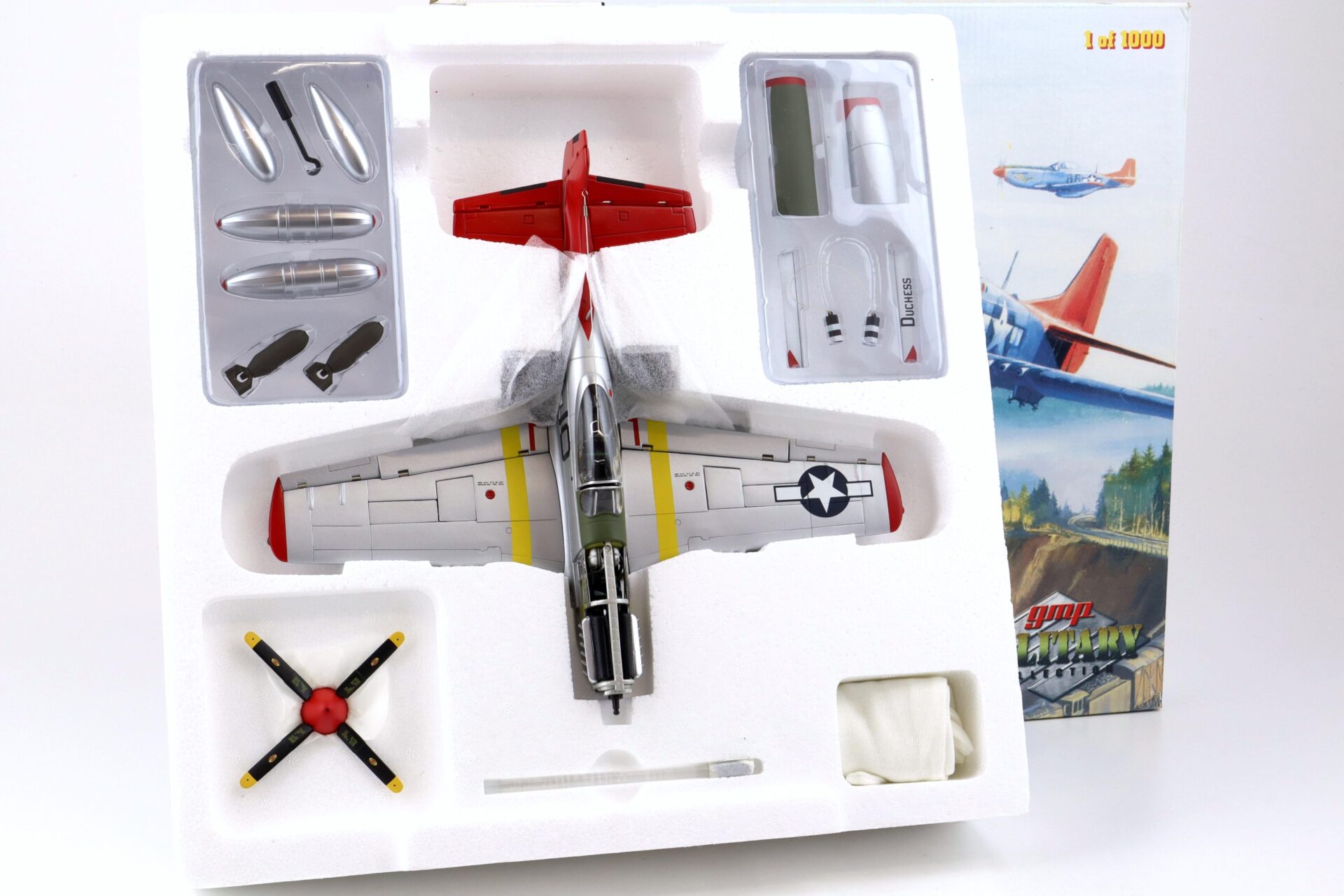 1:35 GMP Military Collection P-51D Mustang 44-415648 Duchess Arlene 51004