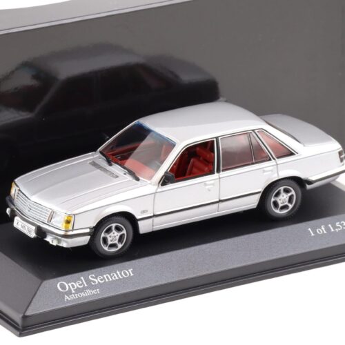 1:43 Minichamps Opel Senator A Sedan 1980 Astros silver