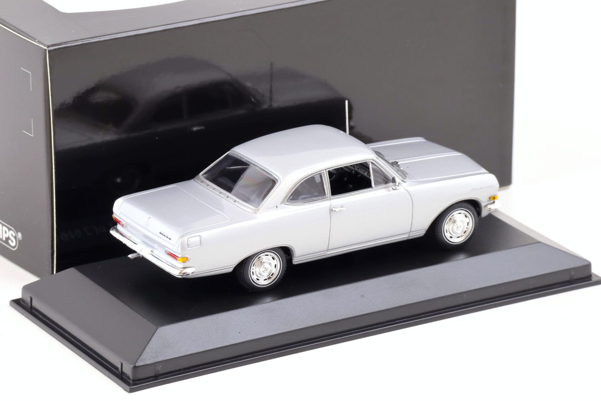 1:43 Minichamps Opel Rekord A Coupe 1963 Laplata silver