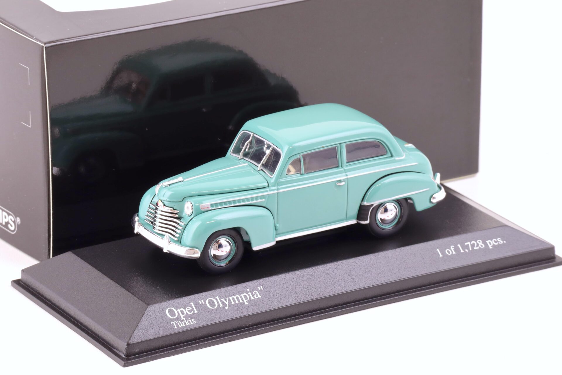 ID 87206 orig.jpg 1:43 Minichamps Opel Olympia 1952 turquoise