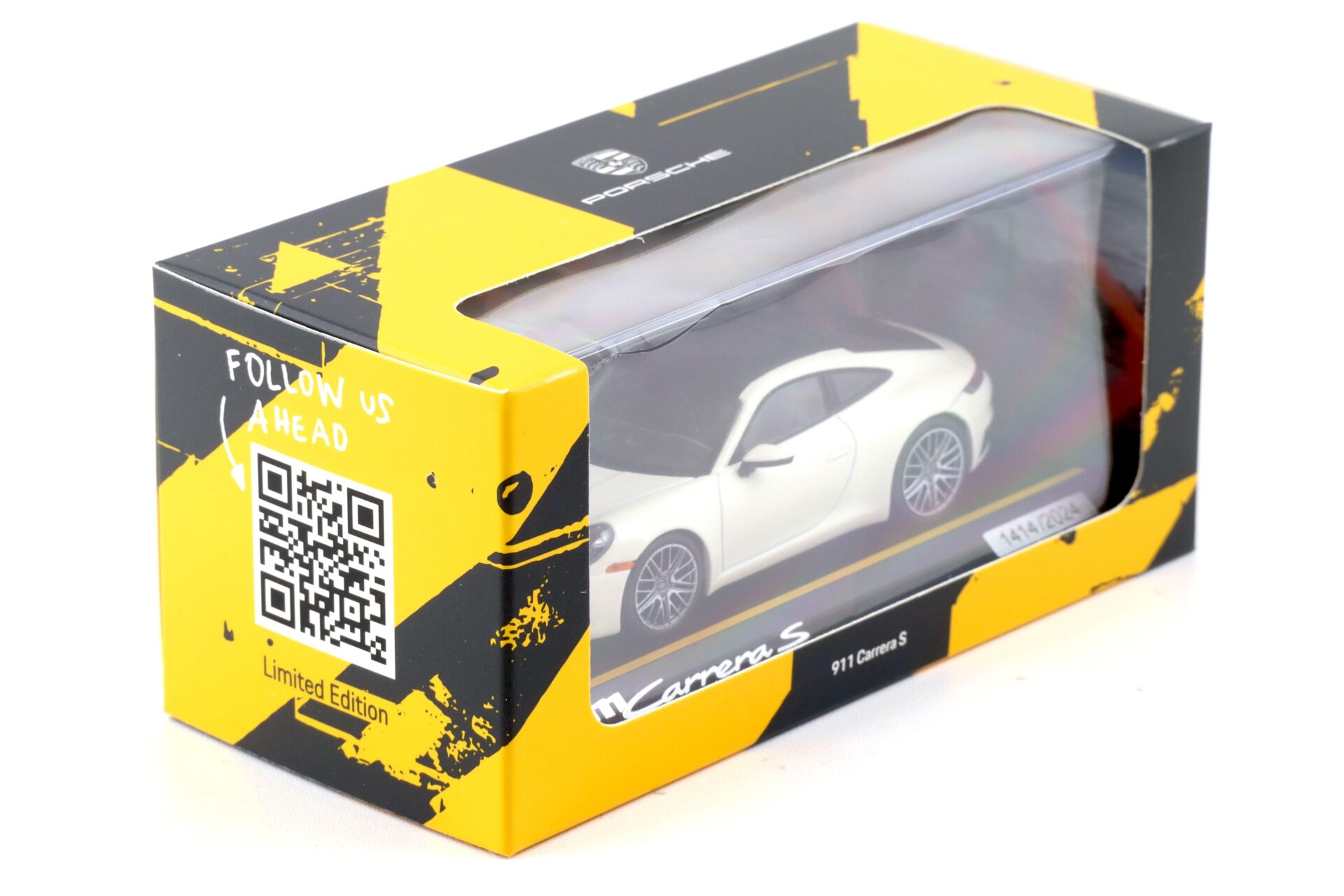 1:43 Minichamps Porsche 911 (992) Carrera S Coupe AHEAD white WAP DEALER