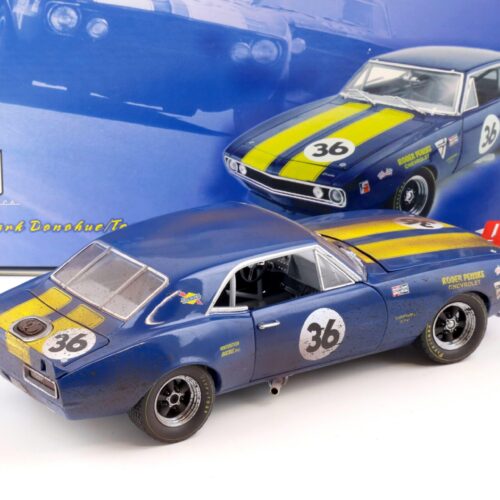 1:18 GMP 1967 Chevrolet Camaro Z28 Penske Mark Donohue #36 DIRTY VERSION - Image 3