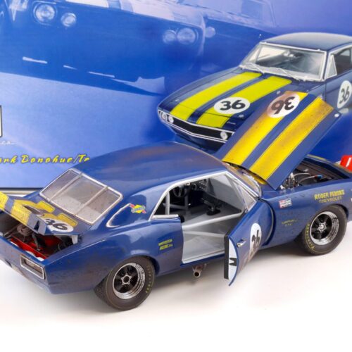 1:18 GMP 1967 Chevrolet Camaro Z28 Penske Mark Donohue #36 DIRTY VERSION - Image 4