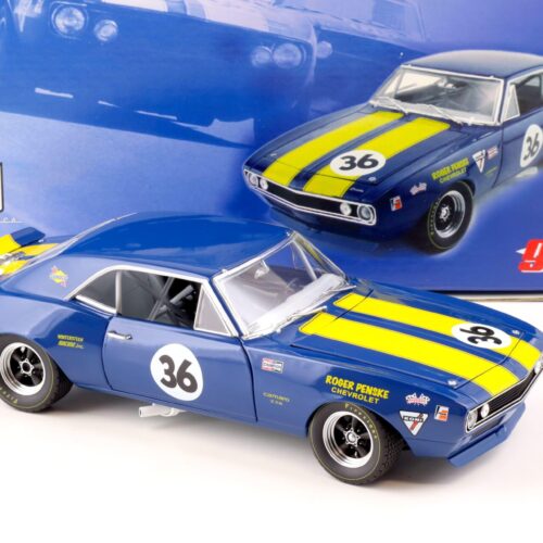 1:18 GMP 1967 Chevrolet Camaro Z28 Penske Mark Donohue #36 blue/ yellow