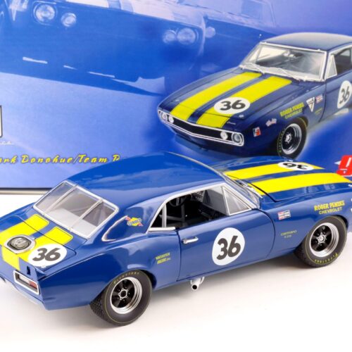 1:18 GMP 1967 Chevrolet Camaro Z28 Penske Mark Donohue #36 blue/ yellow