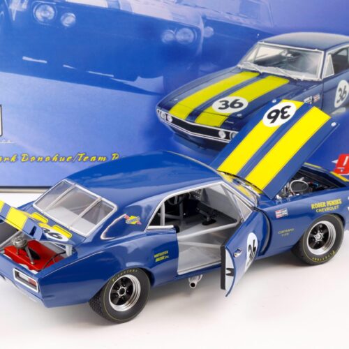 1:18 GMP 1967 Chevrolet Camaro Z28 Penske Mark Donohue #36 blue/ yellow