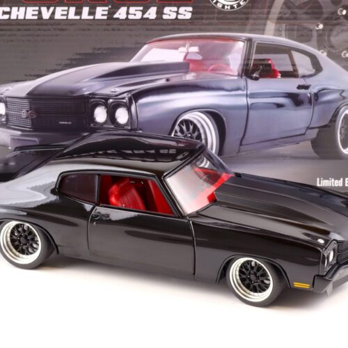 1:18 ACME 1970 Chevrolet Chevelle 454 SS Coupe GFORCE Street Fighter black