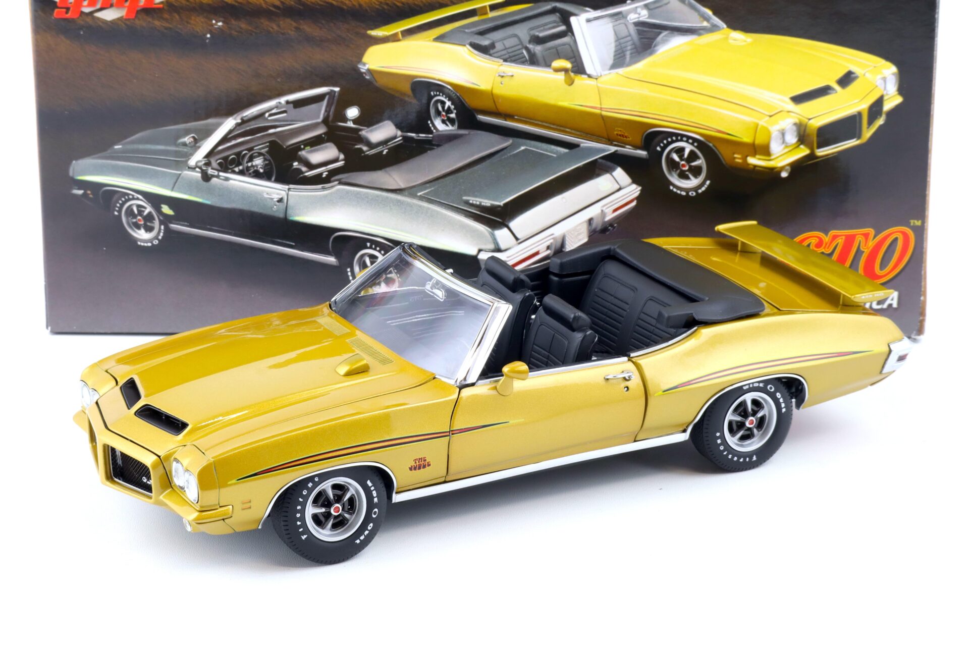 ID 87277 orig.jpg 1:18 GMP 1971 Pontiac GTO Convertible The Judge gold metallic G1801222