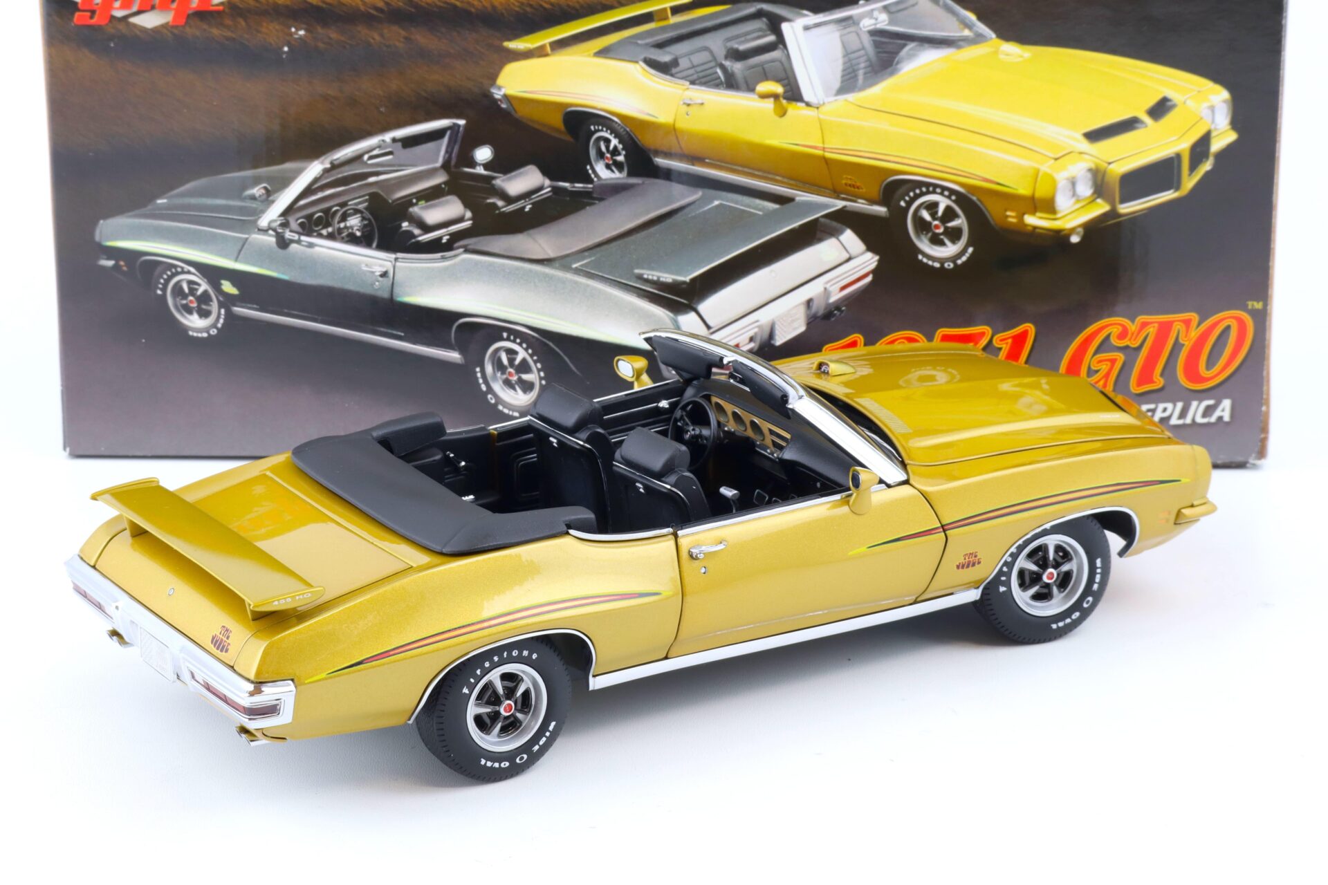 1:18 GMP 1971 Pontiac GTO Convertible The Judge gold metallic G1801222