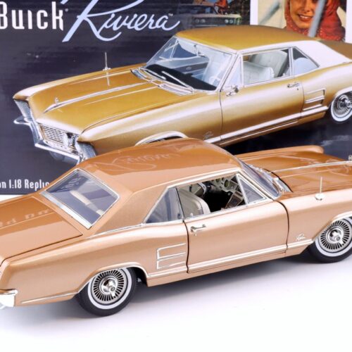 1:18 ACME 1964 Buick Riviera Coupe gold metallic A1806303