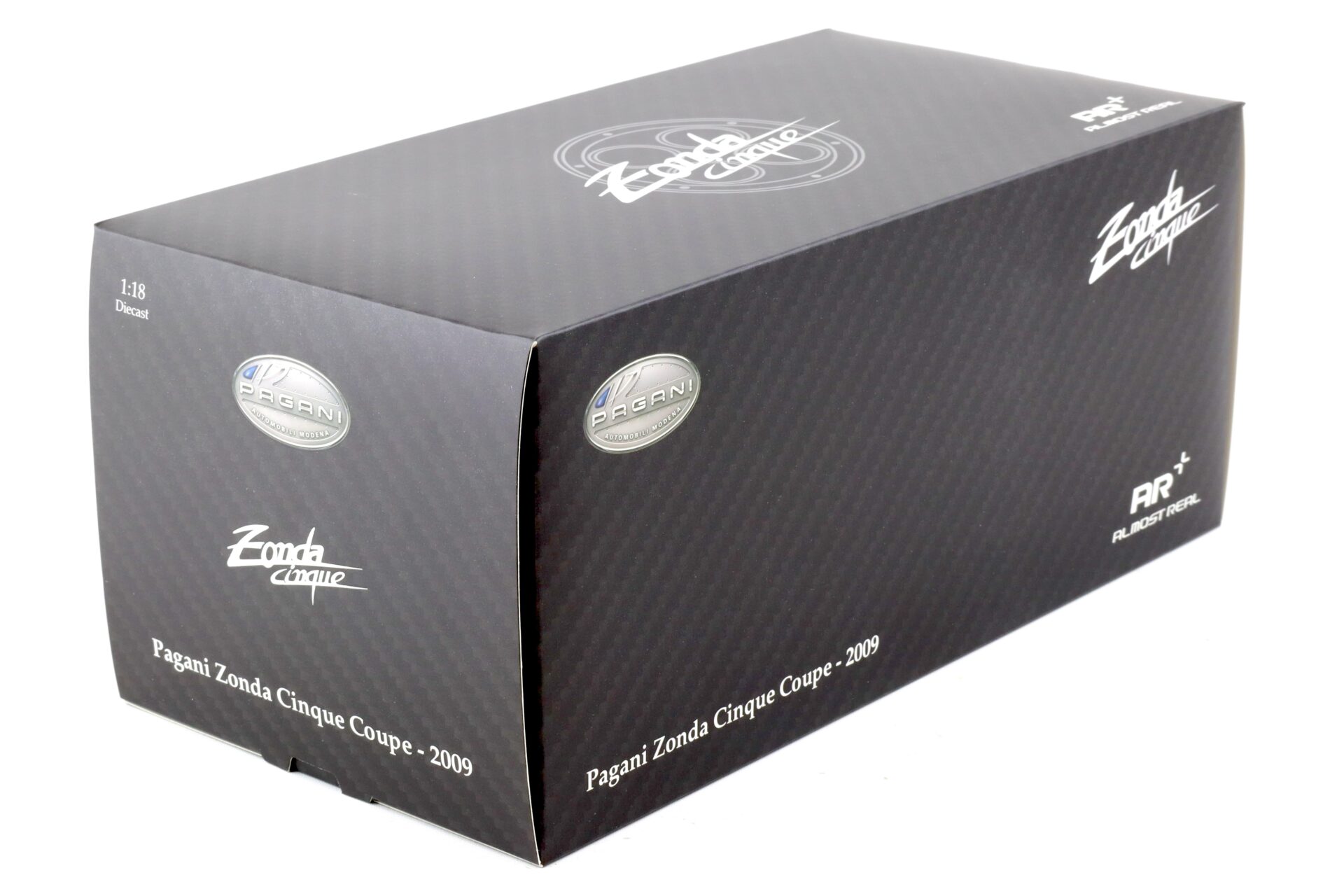 1:18 Almost Real Pagani Zonda Cinque Coupe 2009 Arancio St. Tropez orange