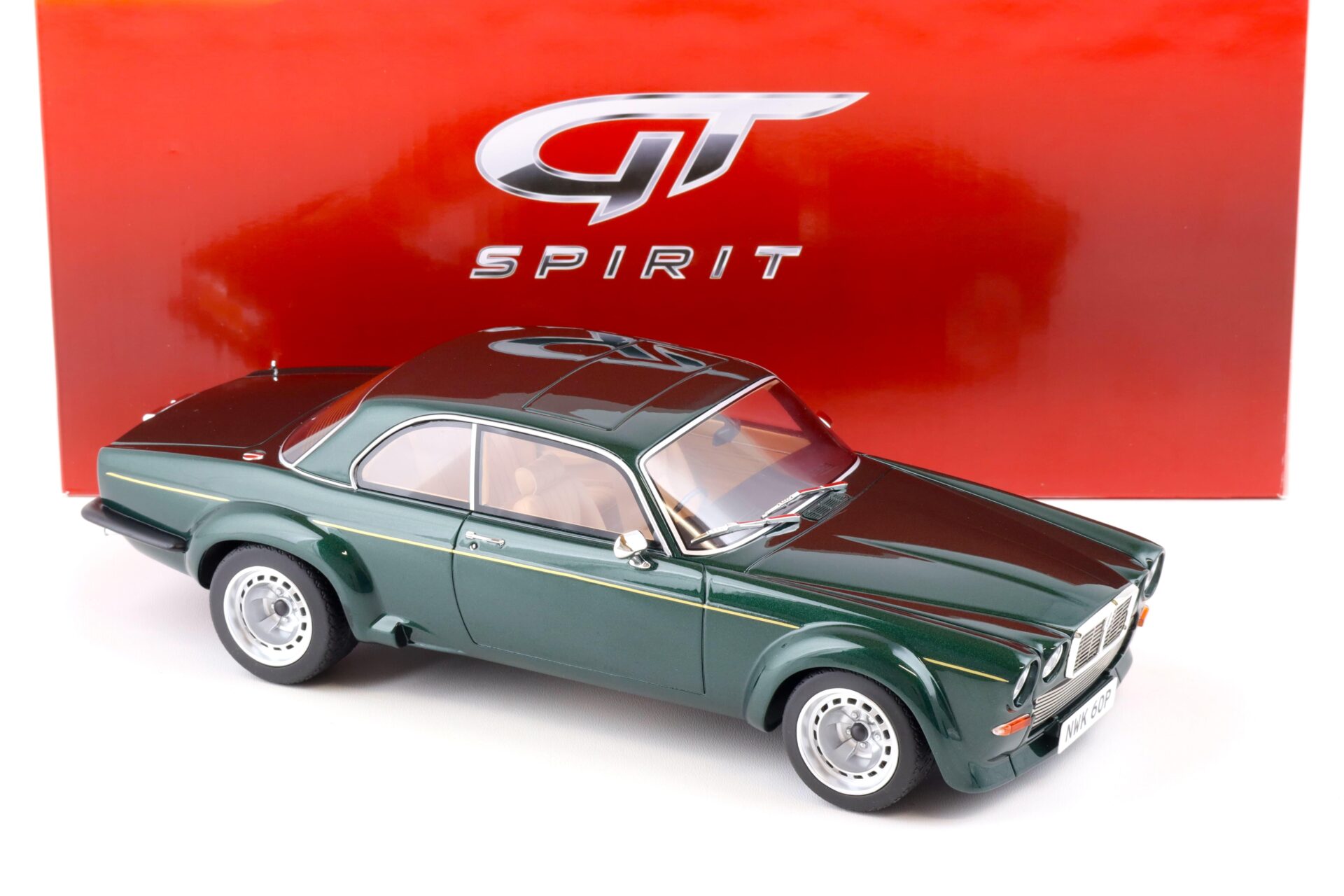 1:18 GT Spirit GT135 Jaguar XJ12 Coupe BROADSPEED 1970 - THE NEW AVENGERS green