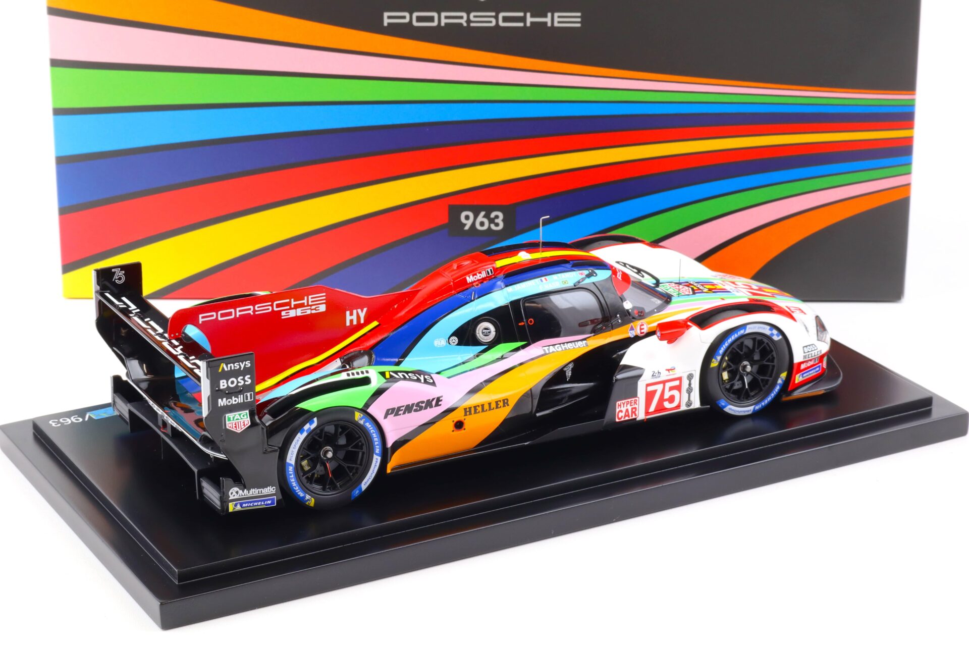 1:18 Spark Penske Porsche 963 - 24h Le Mans #75 Jaminet, Nasr 2023 WAP DEALER
