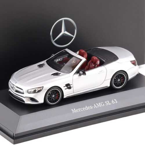 1:43 Spark Mercedes SL 63 AMG Convertible R231 iridium silver DEALER VERSION
