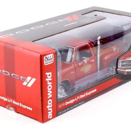 1:18 Auto World 1979 Dodge Utility Pickup Li´l Red Express Truck red