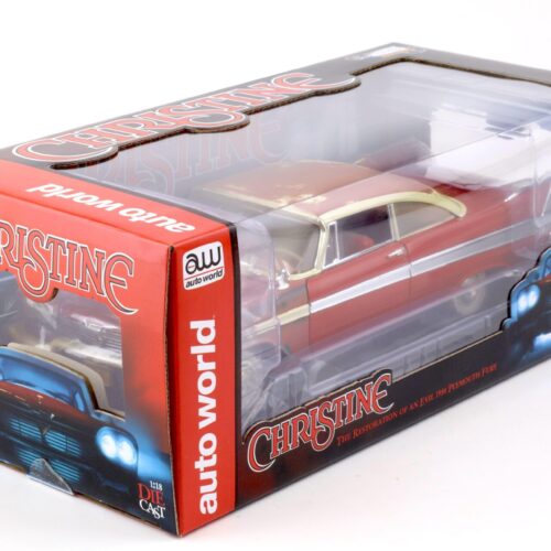 1:18 Auto World 1958 Plymouth Fury CHRISTINE Dirty Version Partially Restored