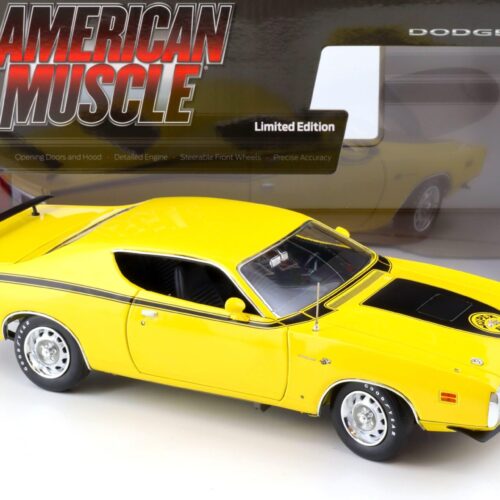 1:18 Auto World 1971 Dodge Charger Super Bee Fy1 Top Banana yellow
