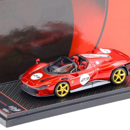 1:43 BBR Ferrari SP3 Daytona Serie Icona Rosso Magma red #23 - Limited 48 pcs.