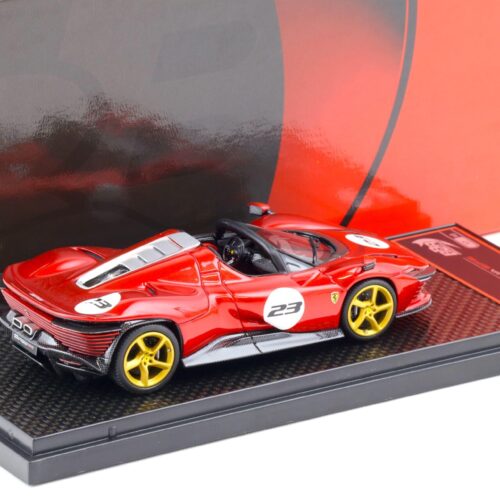 1:43 BBR Ferrari SP3 Daytona Serie Icona Rosso Magma red #23 - Limited 48 pcs.