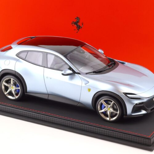 1:18 BBR Ferrari Purosangue Grigio Alloy/ blue brakes - Limited 50 pcs.