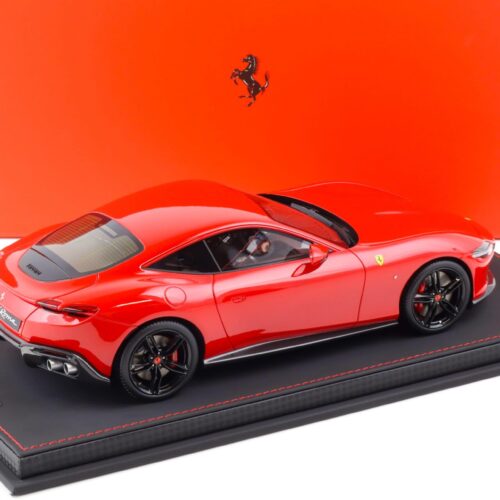 1:18 BBR Ferrari Roma Rosso Corsa 322 red/ black wheels - Limited 48 pcs.