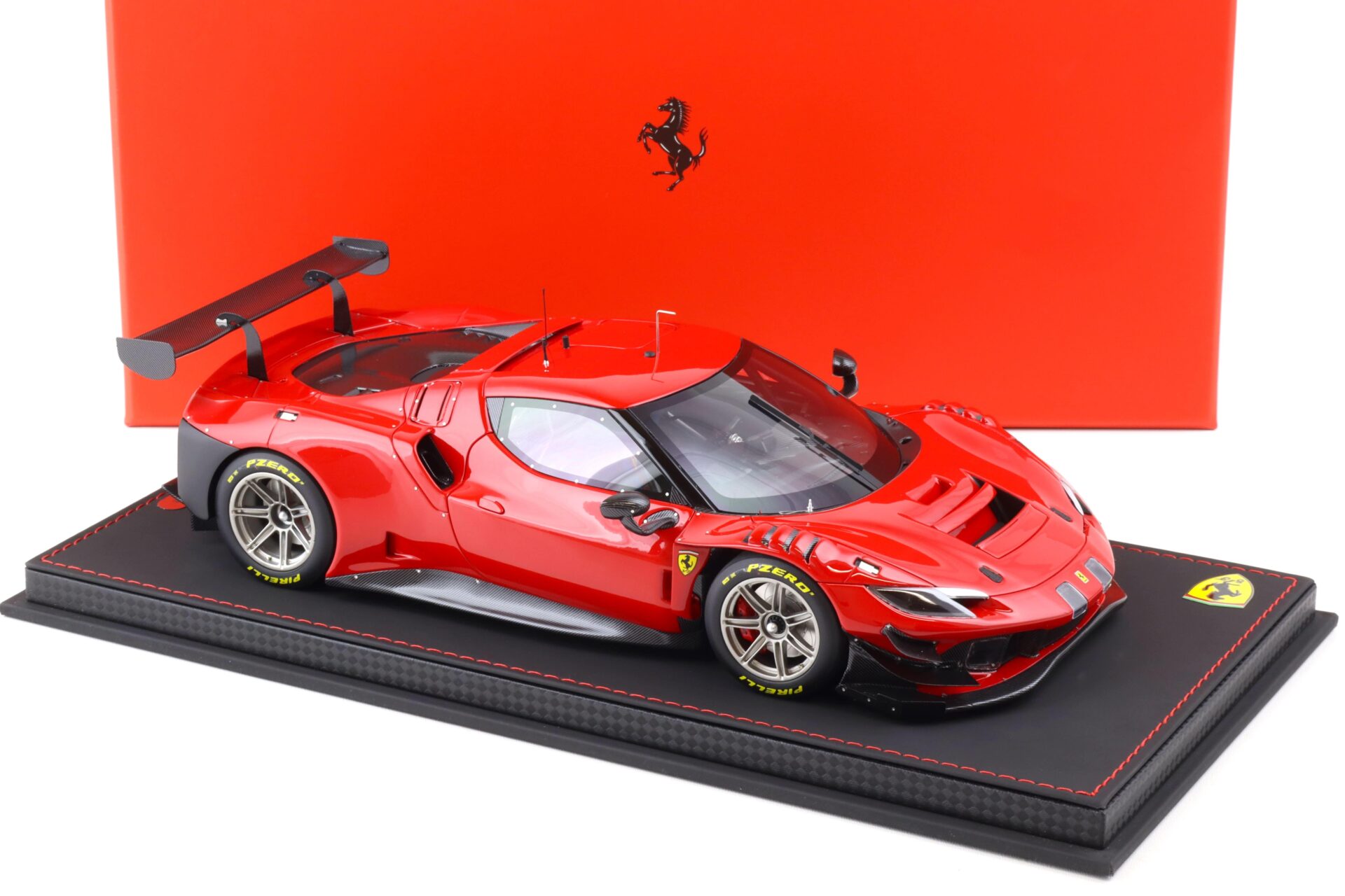 1:18 BBR Ferrari 296 GT3 Rosso Corsa 322 red 2022 - Limited 36 pcs.