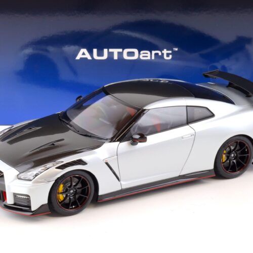 1:18 AUTOart Nissan GT-R (R35) Nismo Special Edition 2022 Ultimate metal silver 77503