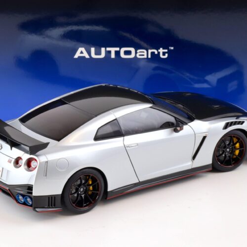 1:18 AUTOart Nissan GT-R (R35) Nismo Special Edition 2022 Ultimate metal silver 77503