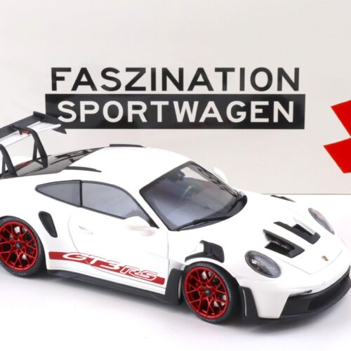 1:18 Minichamps Porsche 911 (992) GT3 RS Coupe 2023 white/ red