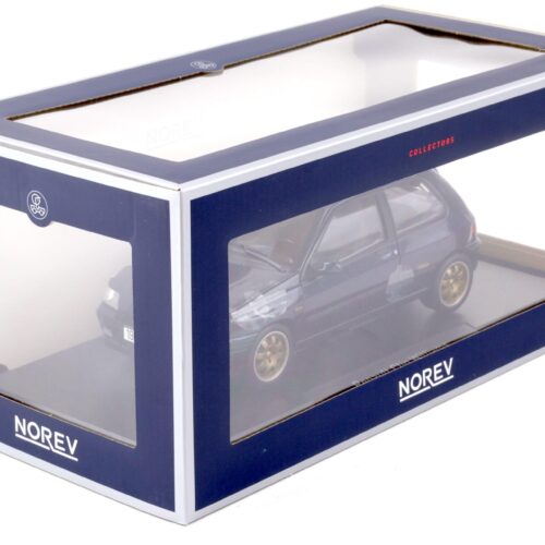 1:18 Norev Renault Clio Williams 1993 blue metallic 185230 - Image 5