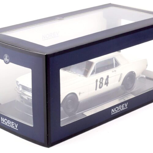 1:18 Norev Ford Mustang Hardtop Coupe 1965 Rally Monte Carlo #184 - Limited 500 pcs.