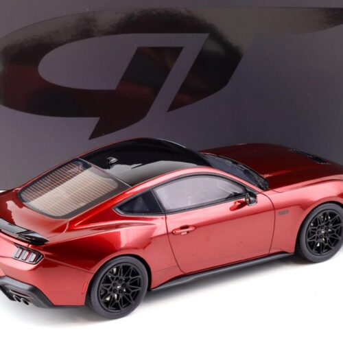 1:18 GT Spirit GT433 Ford Mustang GT 5.0 Coupe red metallic/ black wheels 2024