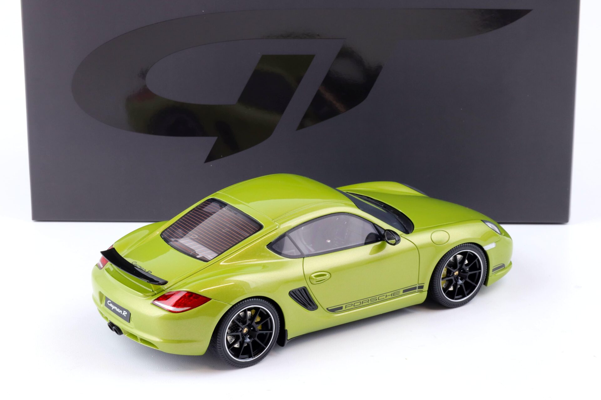1:18 GT Spirit GT425 Porsche Cayman R Coupe Peridot green metallic 2012