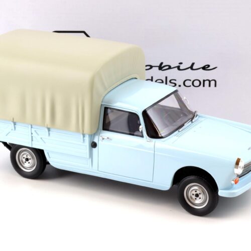 1:18 OTTO mobile OT1036 Peugeot 404 Pick-Up Bache blue 1967