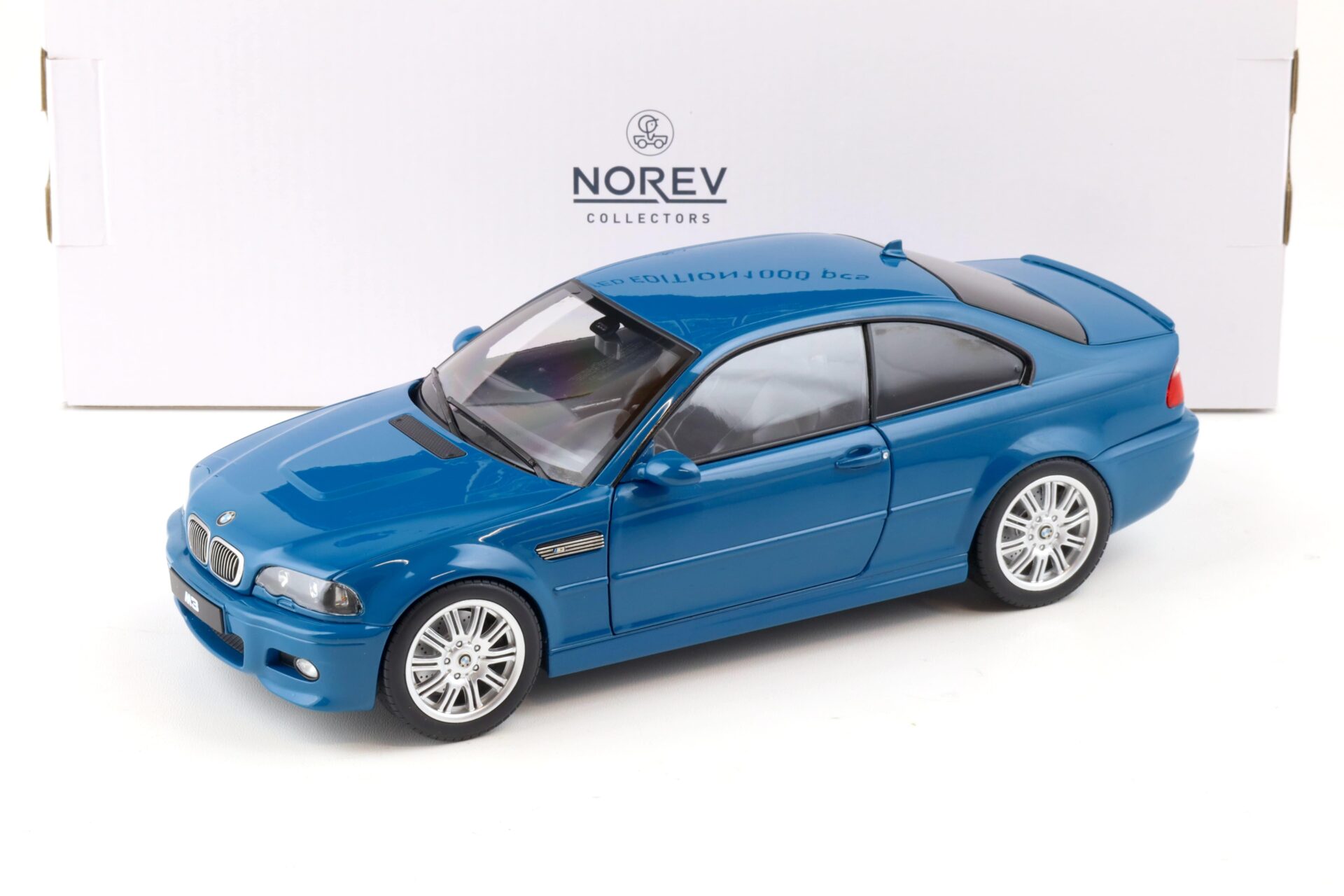 1:18 Norev BMW M3 (E46) Coupe 2000 Laguna Seca blue - Limited 1000 pcs.