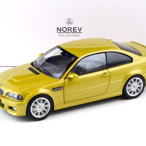 1:18 Norev BMW M3 (E46) Coupe 2000 Phoenix yellow - Limited 1000 pcs.
