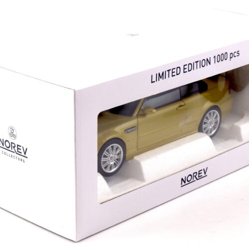 1:18 Norev BMW M3 (E46) Coupe 2000 Phoenix yellow - Limited 1000 pcs.