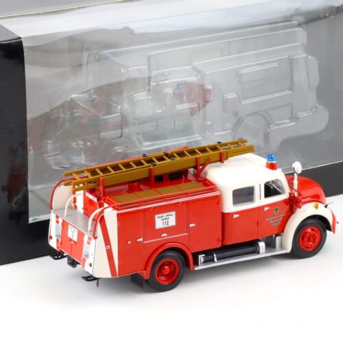 1:43 Minichamps Magirus-Deutz Merkur TLF 16 Feuerwehr Dortmund red/white