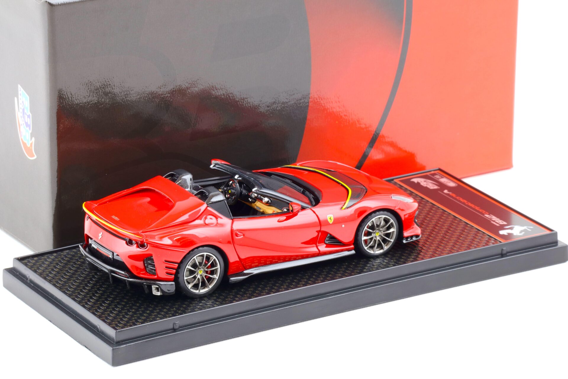 1:43 BBR Ferrari 812 Competizione A Rosso Corsa 322 red - Limited 88 pcs.
