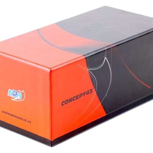 1:43 BBR Ferrari 812 Competizione A Rosso F1 2007 red/ Carbon base - Limited 32 pcs.