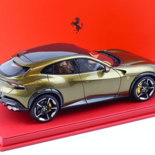 1:18 BBR Ferrari Purosangue Verde Volterra green/ red base - Limited 40 pcs.