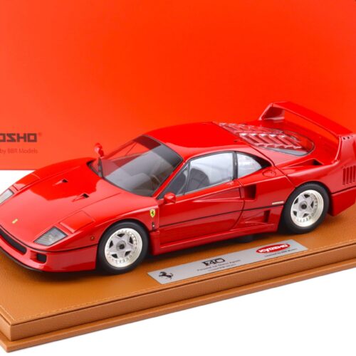 1:18 BBR Kyosho Ferrari F40 Valeo S/N red personal car Gianni Agnelli with Showcase - Limited 300 pcs.