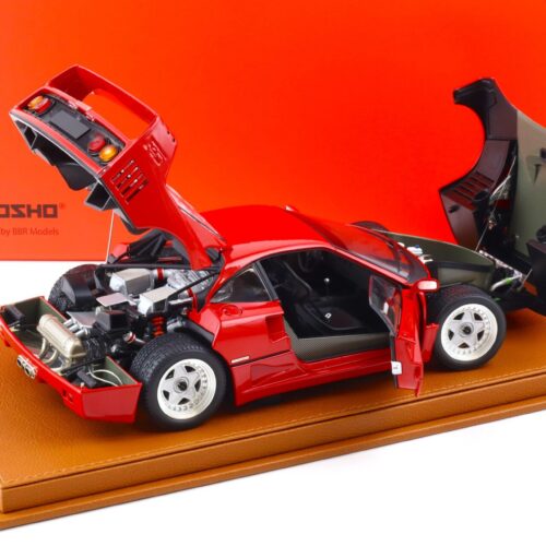 1:18 BBR Kyosho Ferrari F40 Valeo S/N red personal car Gianni Agnelli with Showcase - Limited 300 pcs.