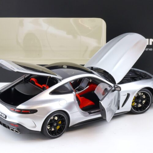 1:18 NZG Mercedes AMG GT 63 4Matic+ high-tech silver GTC192 DEALER VERSION